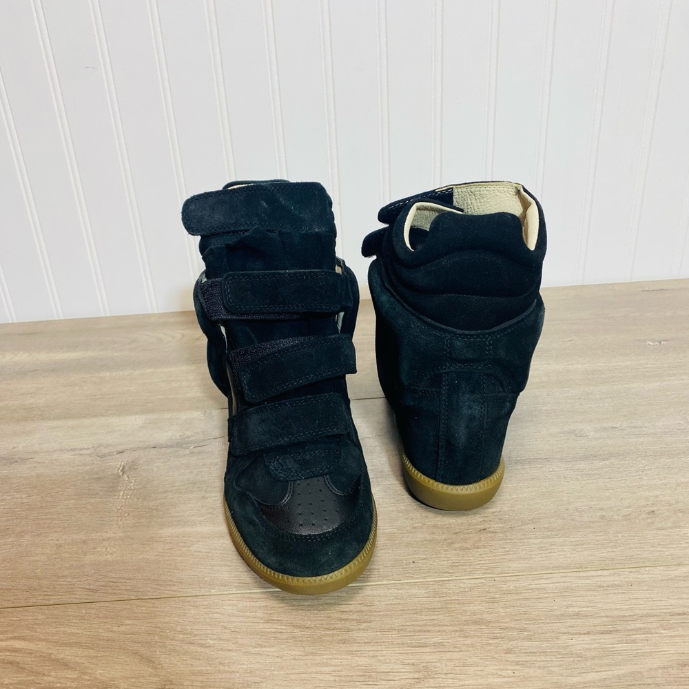 Brand new Isabel Marant bekett leather wedge sneakers size 7,5 no box - Picture 4 of 13